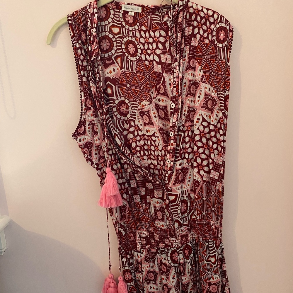 Poupette St. Barth pattern romper